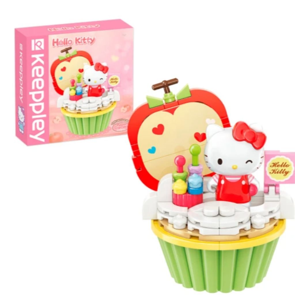 Cupcake de Maça Hello Kitty - Sanrio Characters - Keeppley K20813
