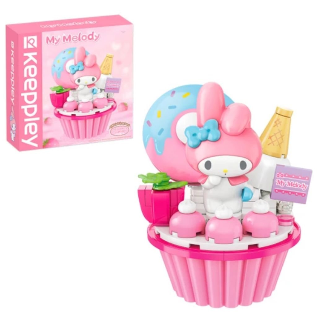 Cupcake de Morando My Melody - Sanrio Characters - Keeppley K20814
