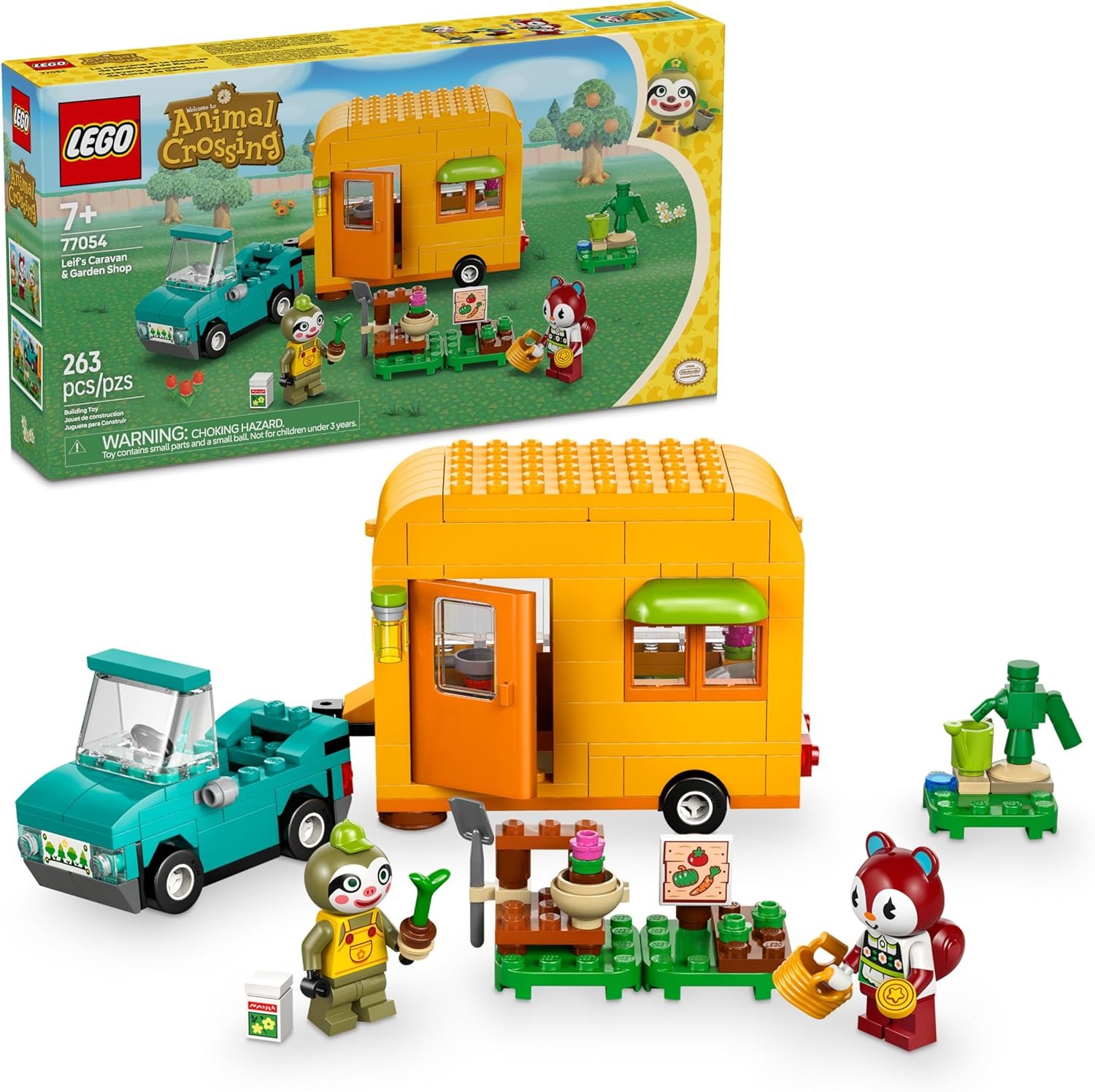 Lego Animal Crossing 77058 A Casa Aconchegante da Goldie