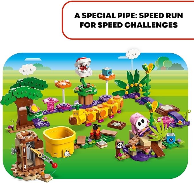 Lego Super Mario 71434 Conjunto da Selva Gelatinosa