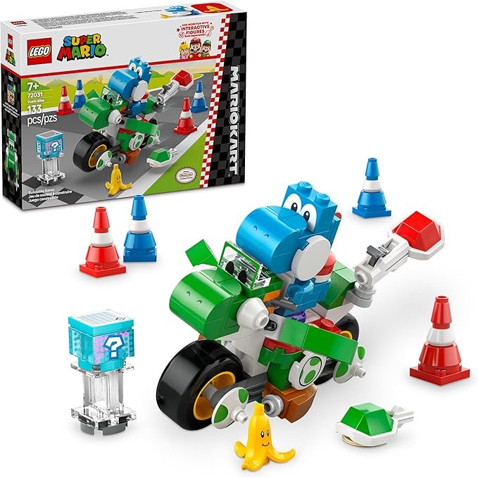 Lego Super Mario 72031 Moto do Yoshi - Mario Kart