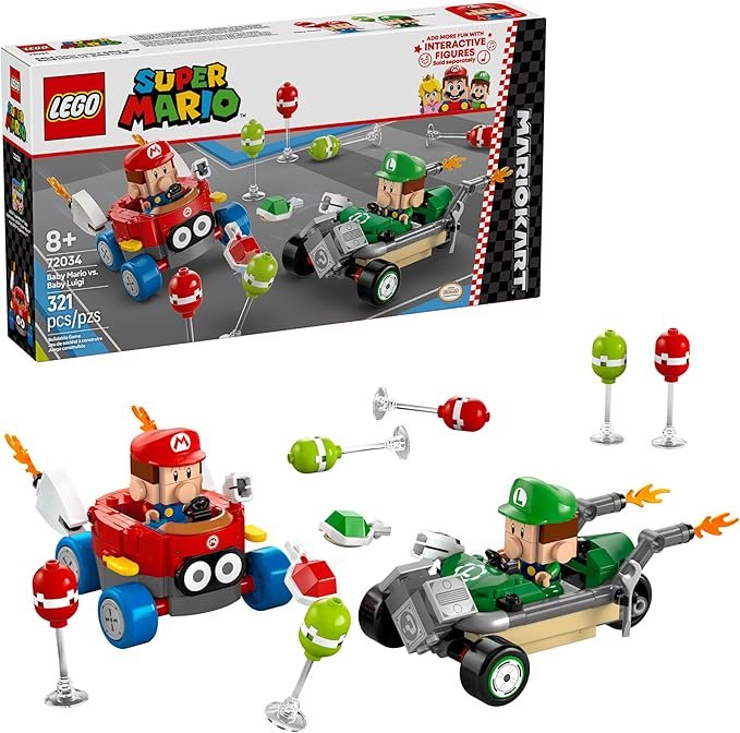 Lego Super Mario 72034 Mario Kart™ – Baby Mario vs Baby Luigi