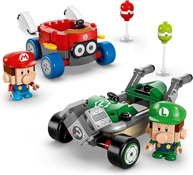 Lego Super Mario 72034 Mario Kart™ – Baby Mario vs Baby Luigi