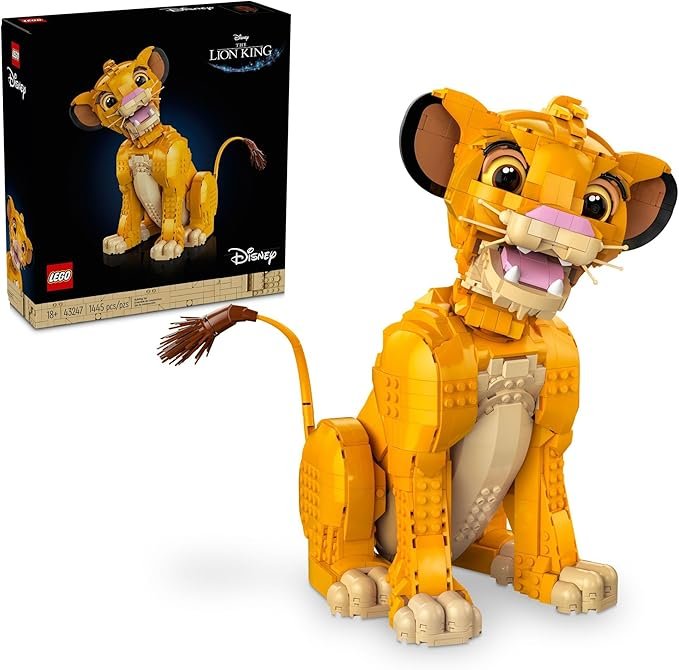 lego Disney 43247 Jovem Simba, o Rei Leão