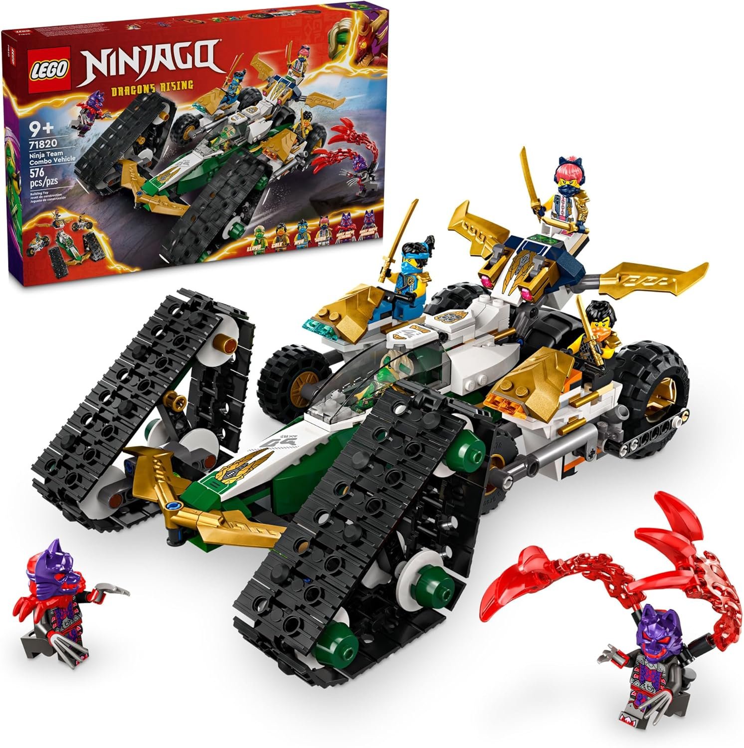 Lego Ninjago 71832 Dragão do Caos Thunderfang