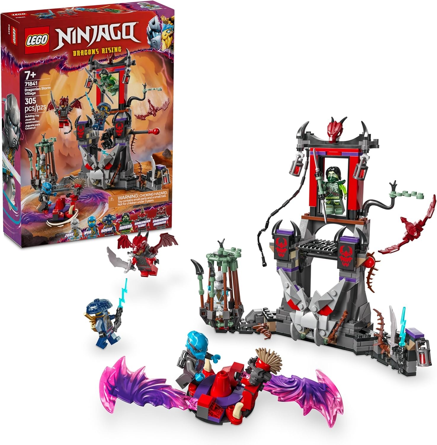 Lego Ninjago 71841 Vilarejo da Tempestade Dragoniana