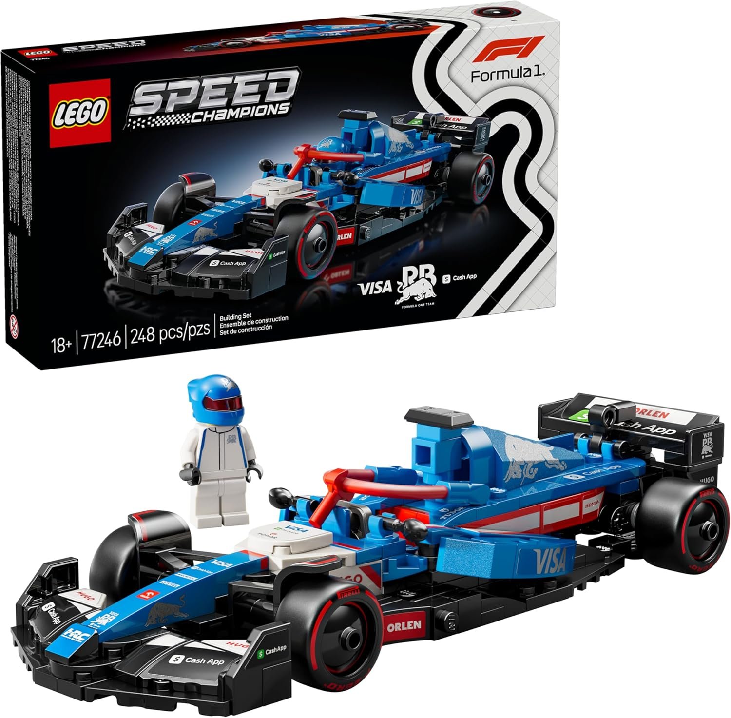 LEGO Speed Champions 77248 BWT Alpine F1® Team A524