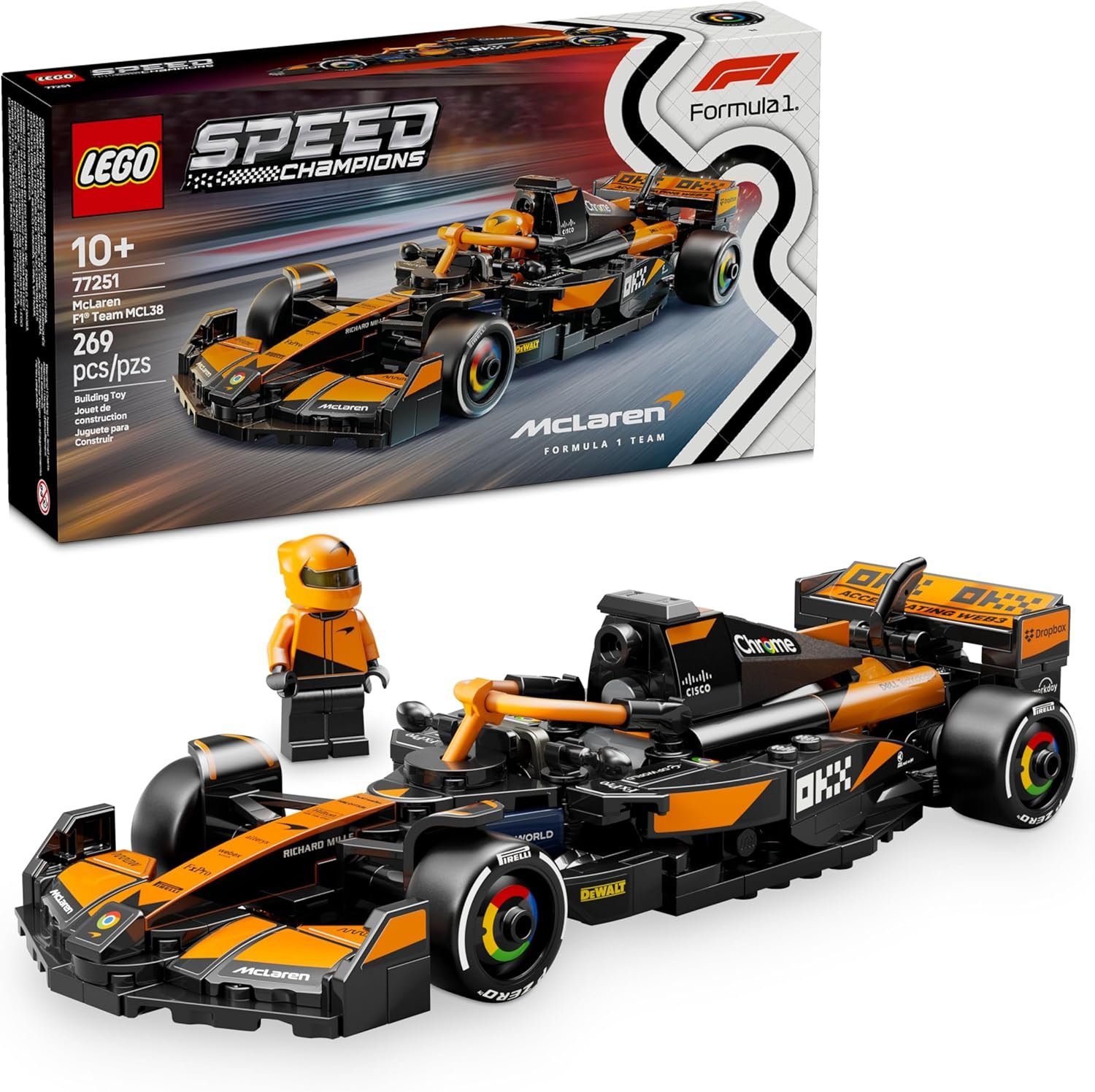 LEGO Speed Champions 77251 McLaren F1® Team MCL38