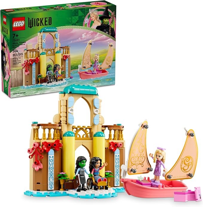 Lego Wicked 75689 Wicked Cidade das Esmeraldas e Castelo Kiamo Ko