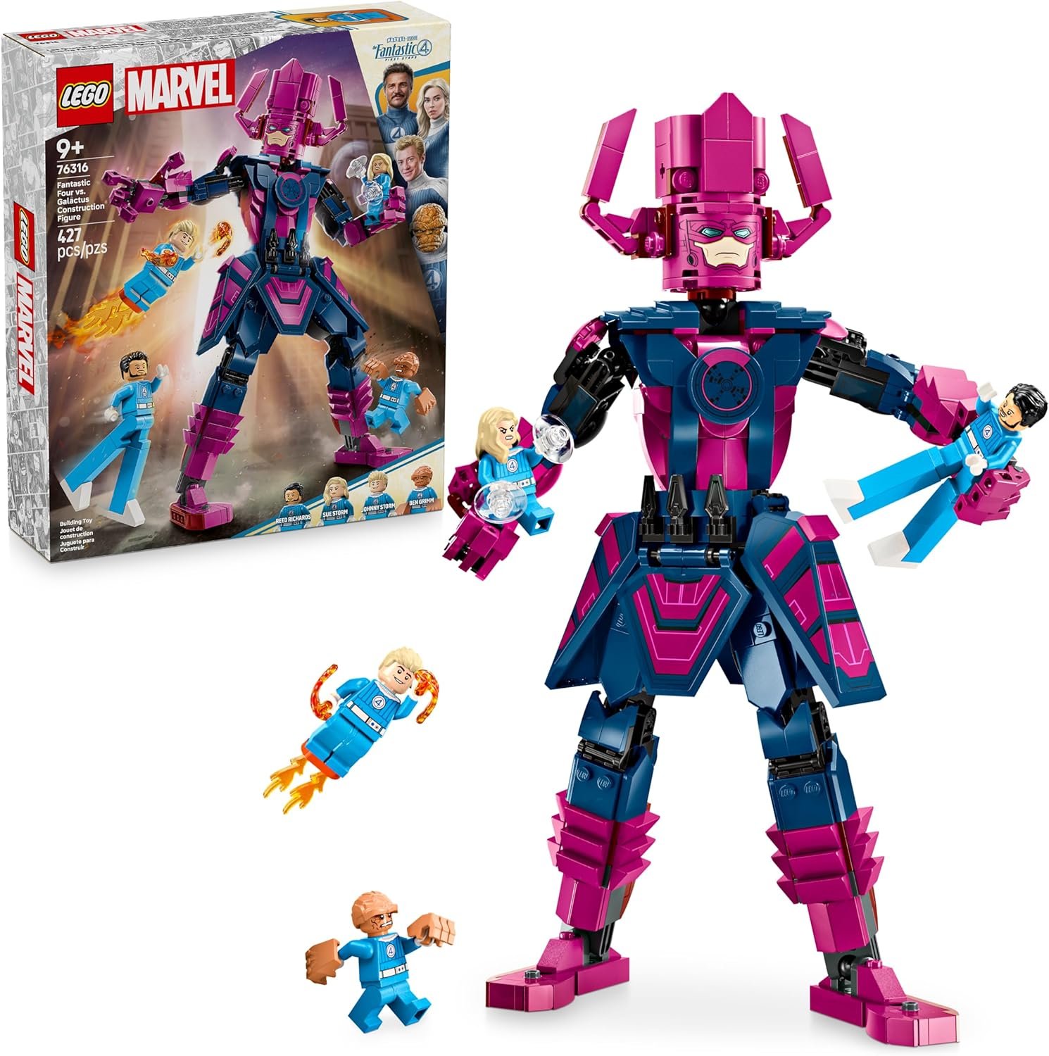 Lego Marvel 76316 Quarteto Fantástico vs. Galactus