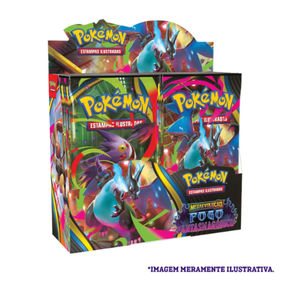 Booster Box Fogo Fantasmagório - Pokemon TCG