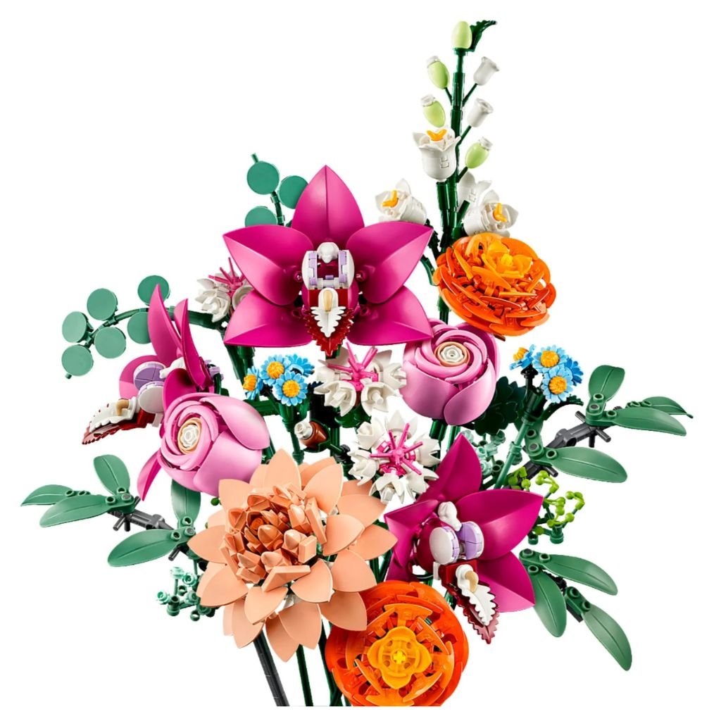 Lego Botanical Collection 10342 - Lindo Buquê de Flores Rosas