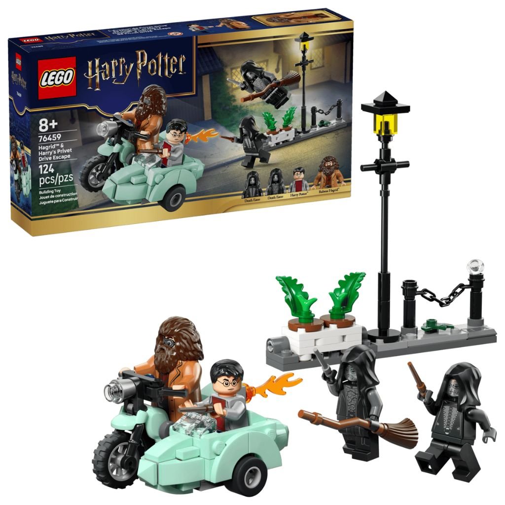 Lego Harry Potter 76459 - Fuga Da Rua Dos Alfeneiros De Hagrid E Harry