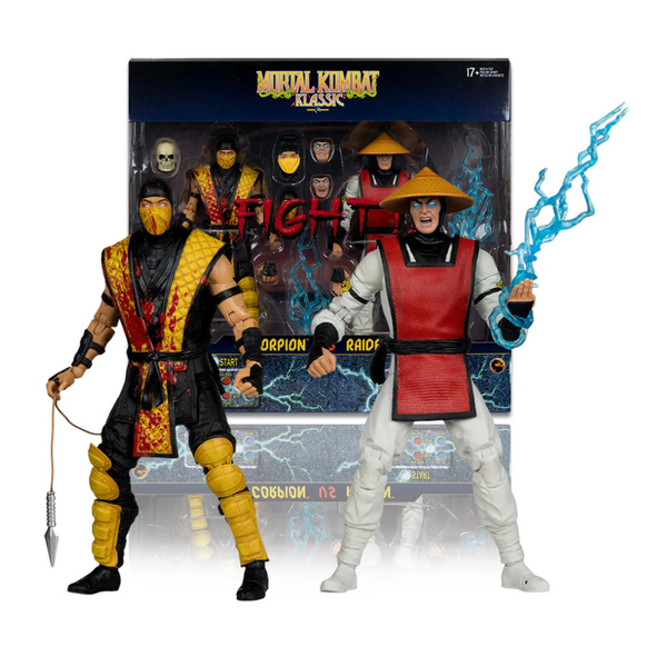 Scorpion X Raiden - Mortal Kombat Klassic