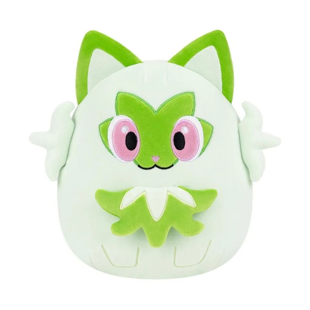 Pelúcia Sprigatito Squishmallows De 25 Cm 3567 - Pokémon