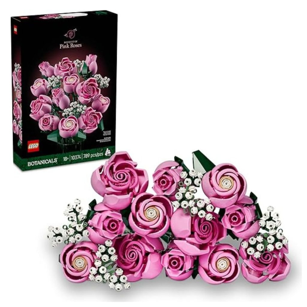 roseページ Lego Botanical Collection 10374 - Buque De Rosas Cor De Rosa