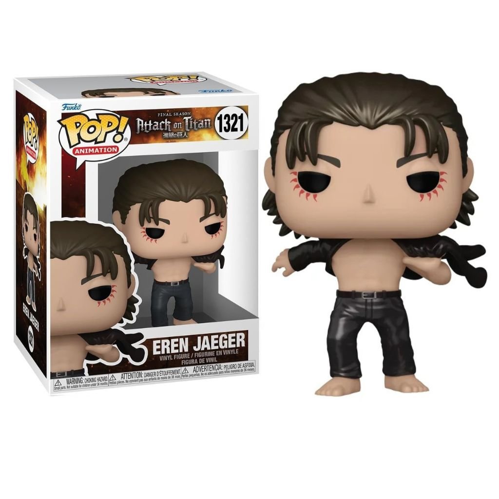 Eren Jaeger Ataque Dos Titãs Funko Pop! 1321