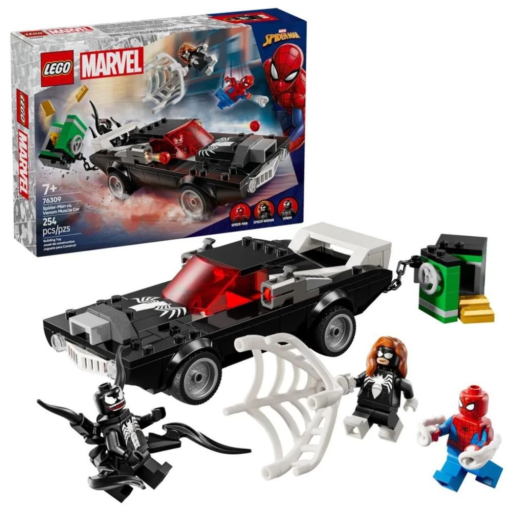 Lego Marvel 76309 - Spiderman Vs Carro Musculado Do Venom