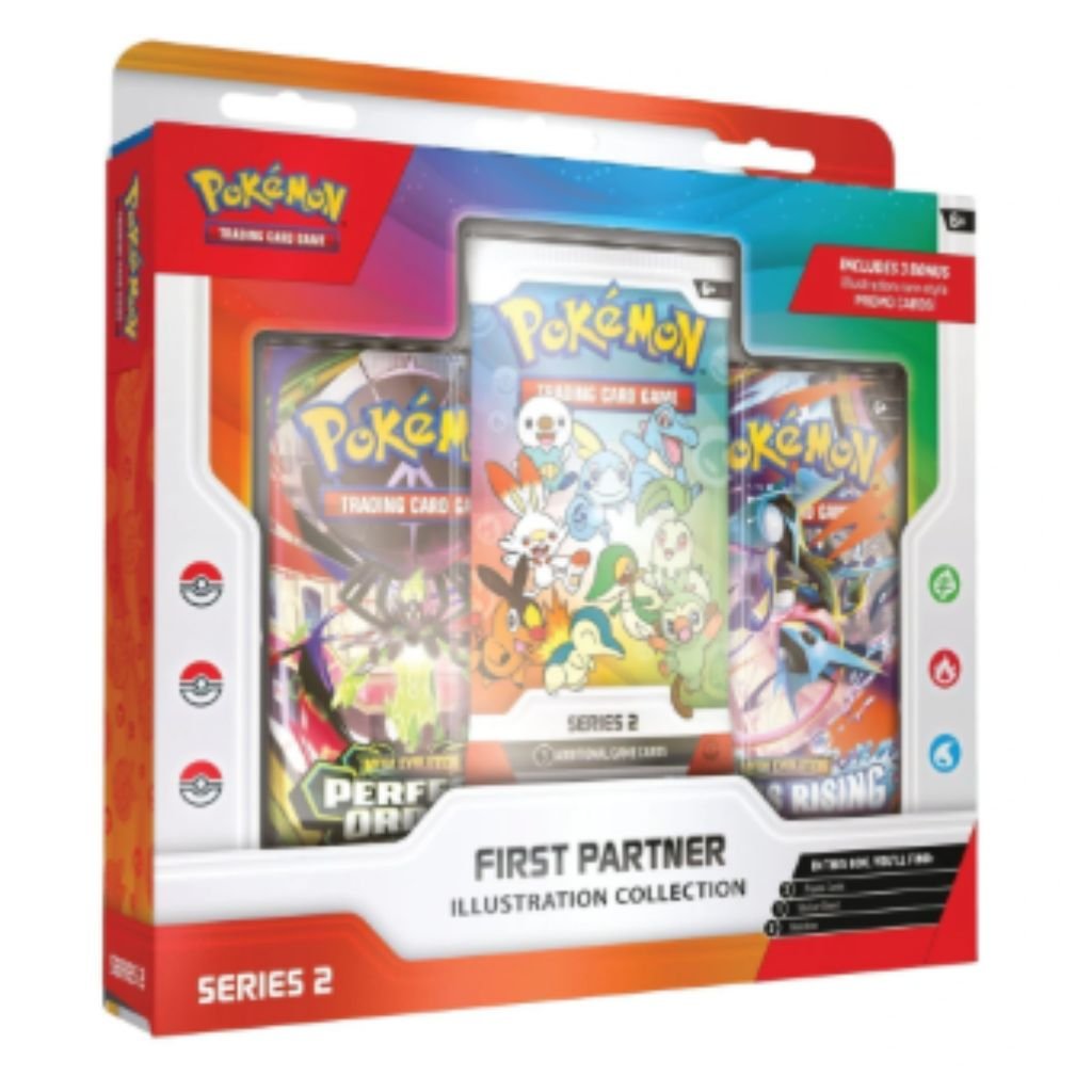 Coleção Ilustração Parceiro Inicial 2 Inglês - Pokemon Tcg